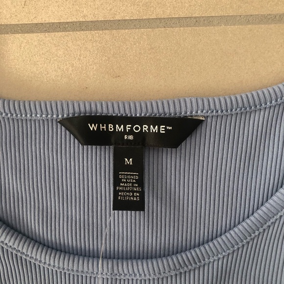 WHBM Ribbed Tank NWT - Picture 2 of 5